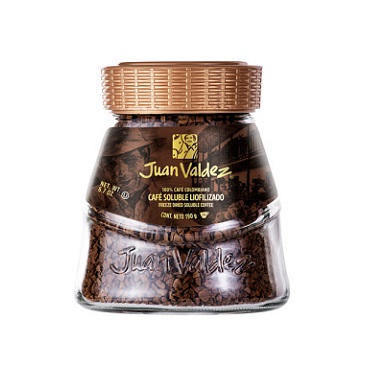 CAFE JUAN VALDEZ LIOFILIZADO 190 GRAMOS